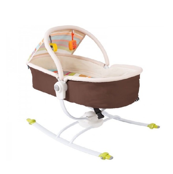 Mamalove : transat couffin 2 en 1 rotatif – Image 2