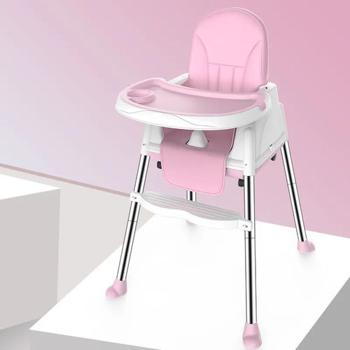 Generic Chaise haute réglable en hauteur avec plateau d'alimentation