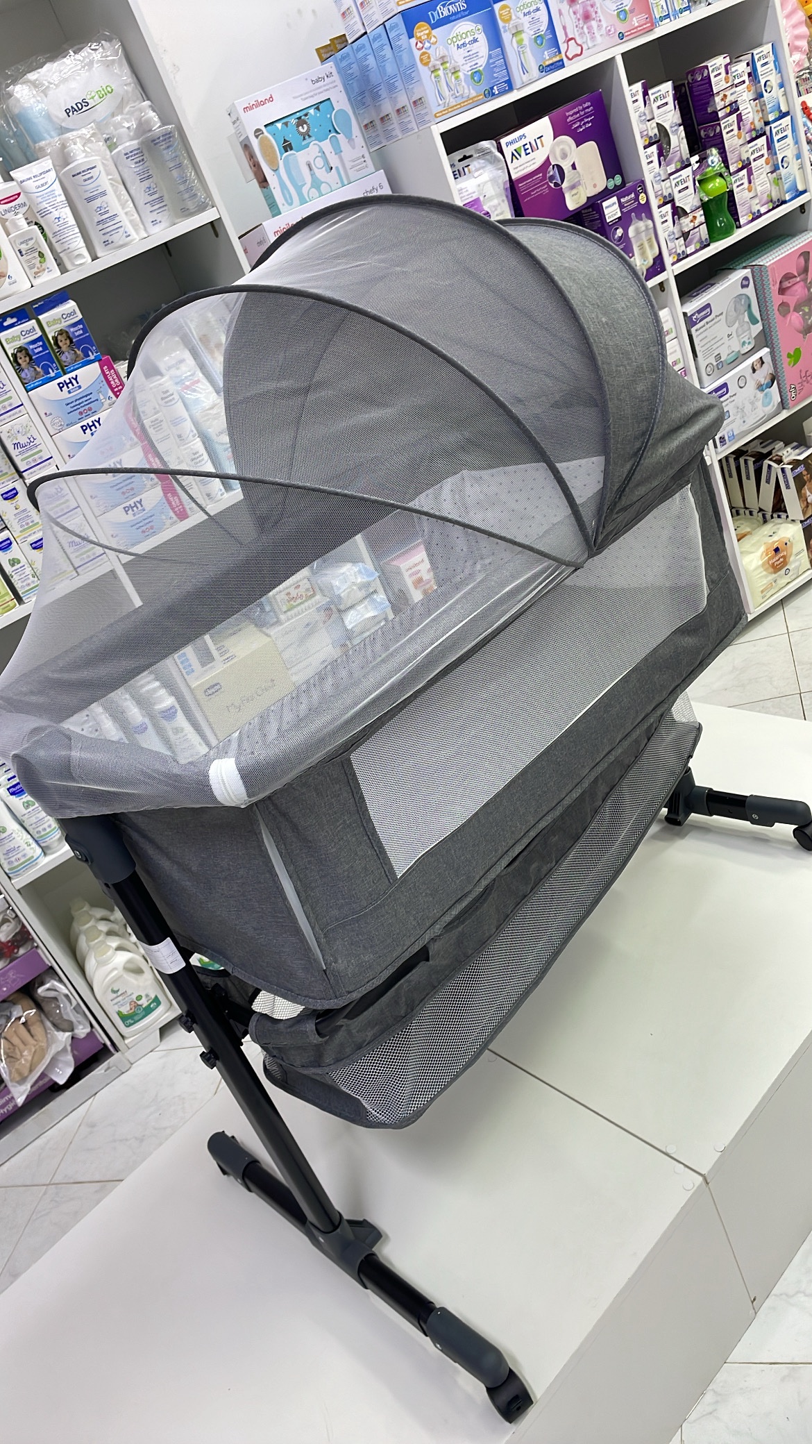 LIT BERCEAU CODODO POUR BEBE AVEC PANIER DE RANGEMENT – Image 2