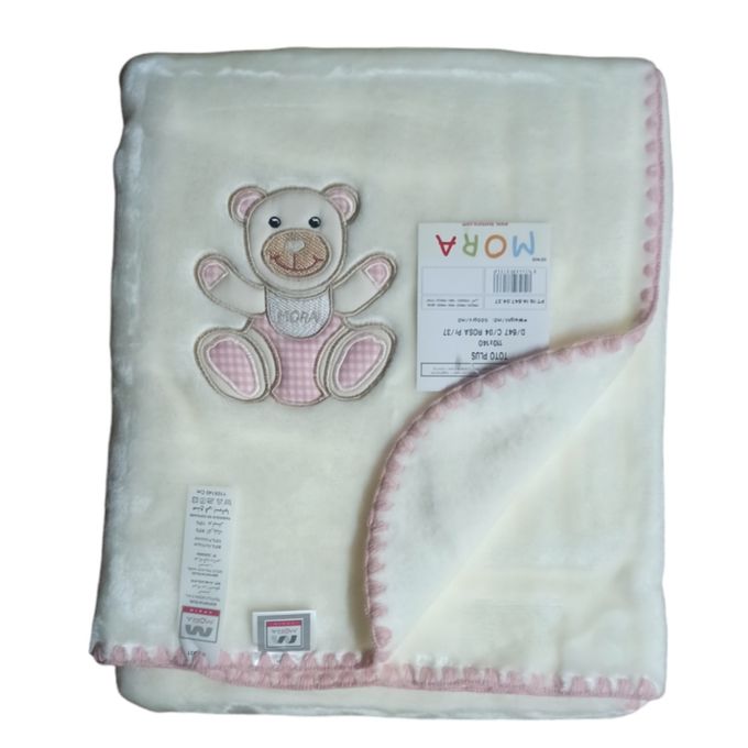 COUVERTURE MORA POUR BÉBÉ DIMENSION 110*140 – Image 2