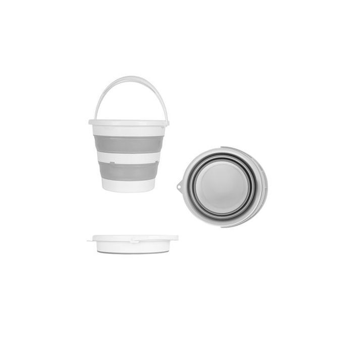 Seau à eau et tasse pliants – Image 3