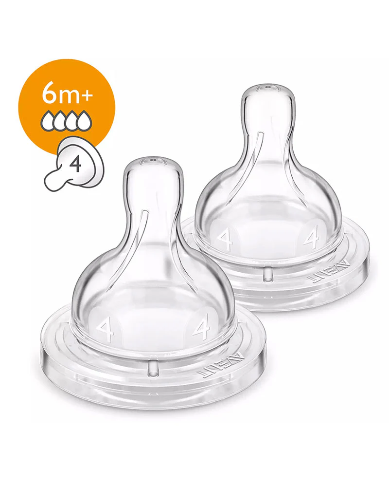 AVENT BIBERON 330ML SANS BPA ACHETE + AVENT 2 TETINES CLASSIC -6M+ OFFERTES – Image 4