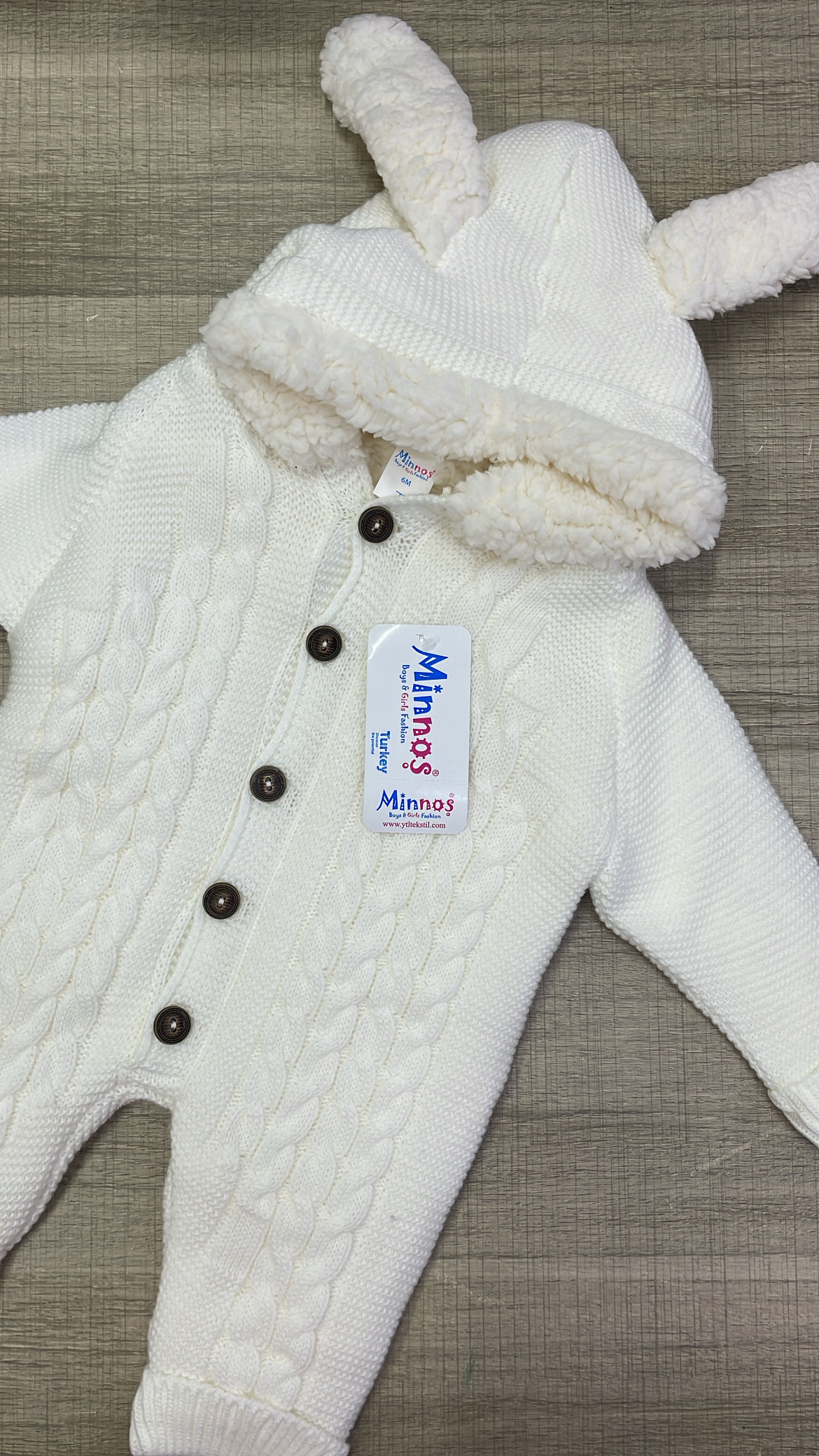 Combinaison bébé Lapin chaude et confortable – Doux Chaud