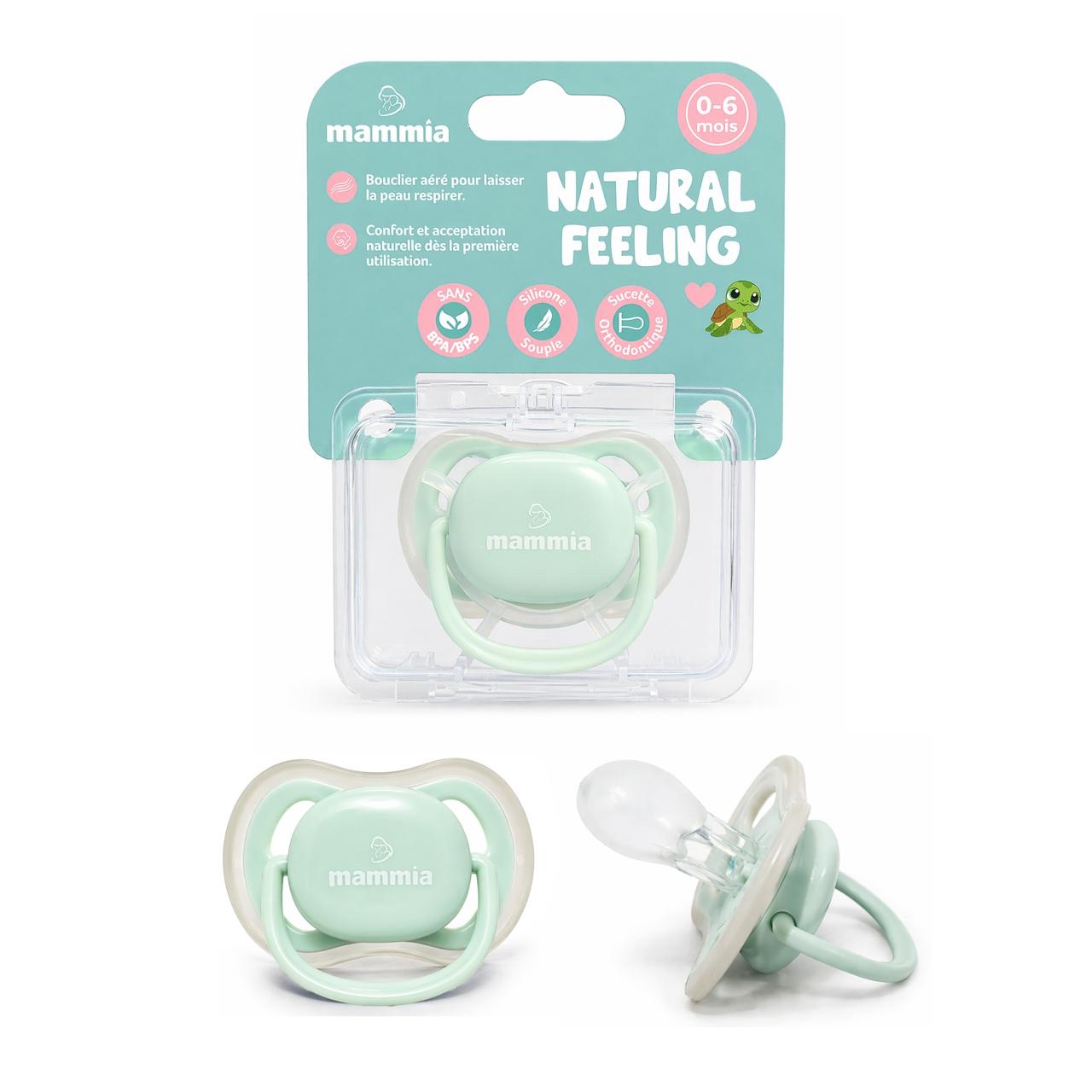 Mammia sucette natural Orthodontique – Image 2