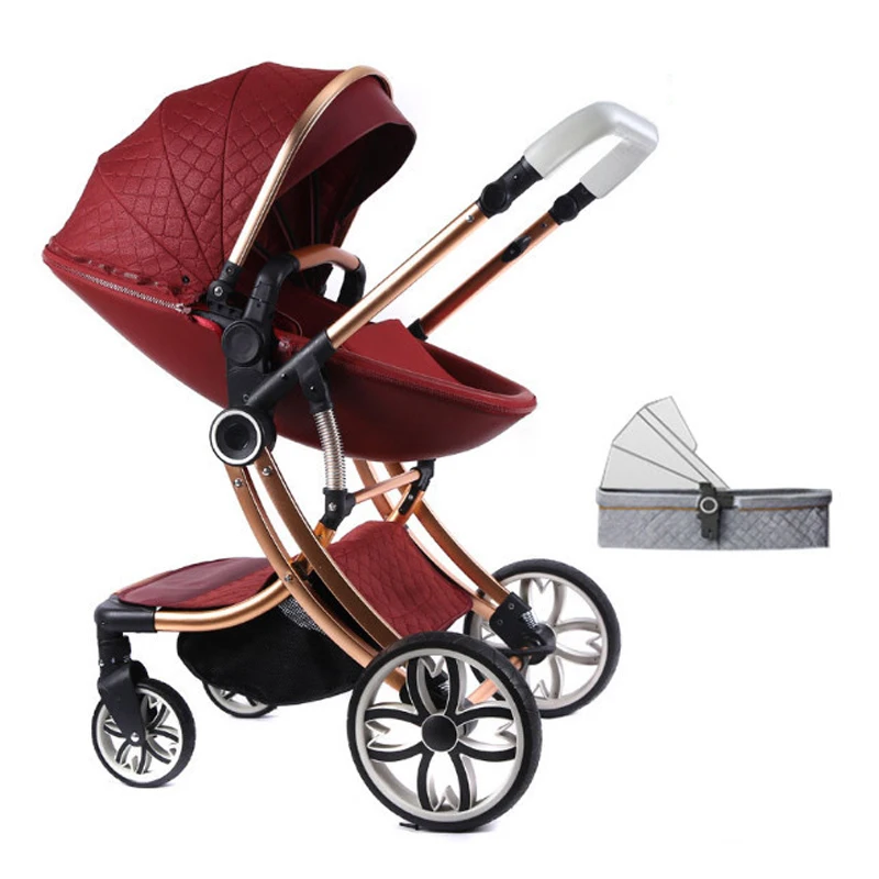 POUSSETTE RÉVERSIBLE DE LUXE – Image 2