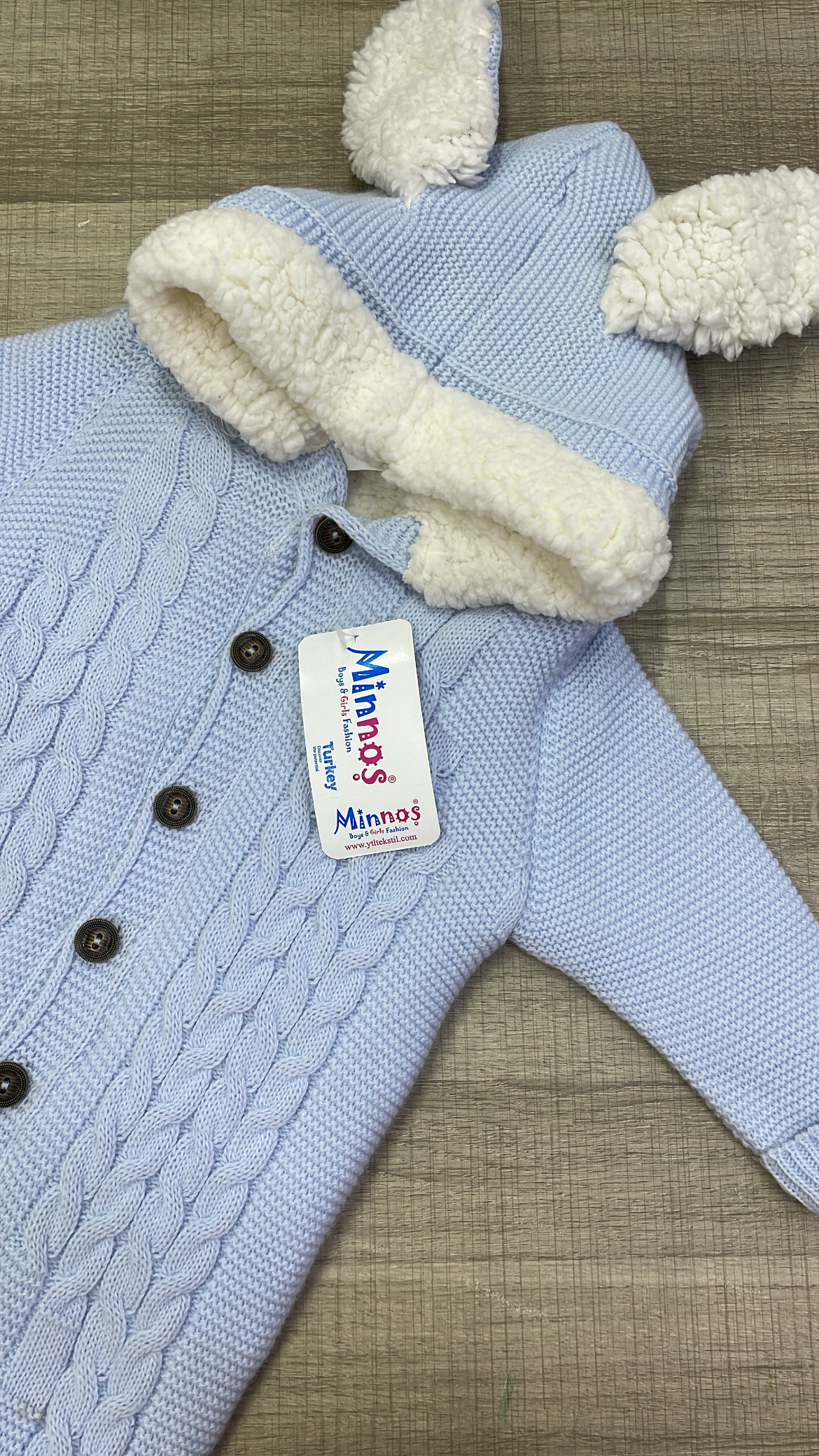 Combinaison bébé Lapin chaude et confortable – Doux Chaud – Image 2