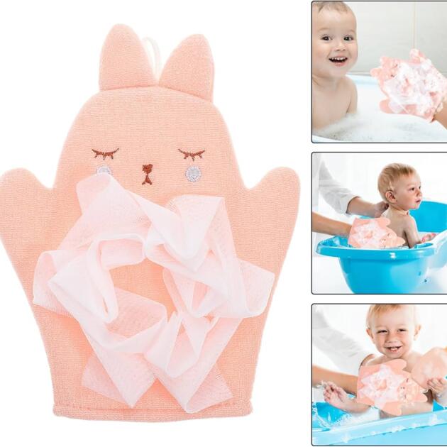 GANTS DE BAIN Motif dessin animé