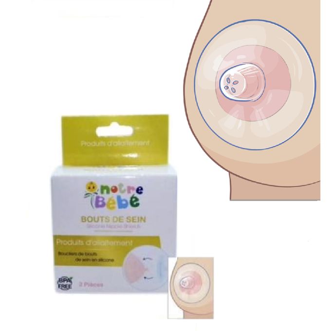 NOTRE BEBE PRODUIT D'ALLAITEMENT BOUTS DE SEIN – Image 2
