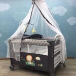 Lit bébé Cododo Parc 3 en 1 – Burbay