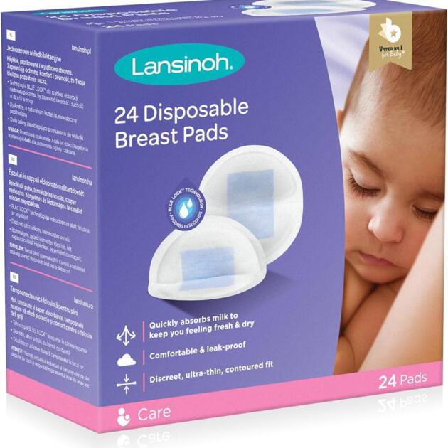 Lansinoh Coussinets d’allaitement jetables 24 unités