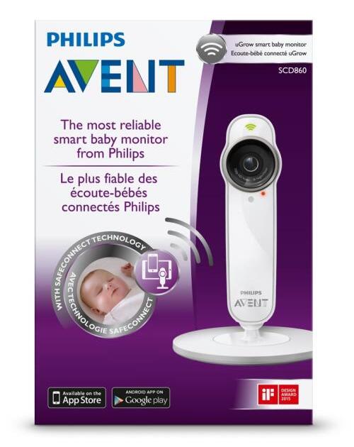 Camera phone bébé connecté Philips Avent  : Dès la naissance
