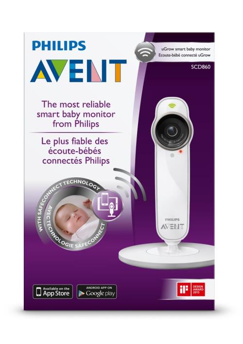 Camera phone bébé connecté Philips Avent : Dès la naissance