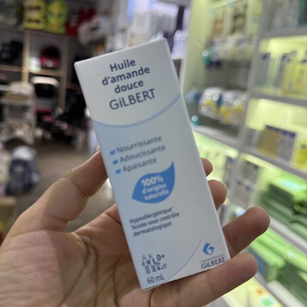 Gilbert HUILE D'AMANDE DOUCE 60 ML