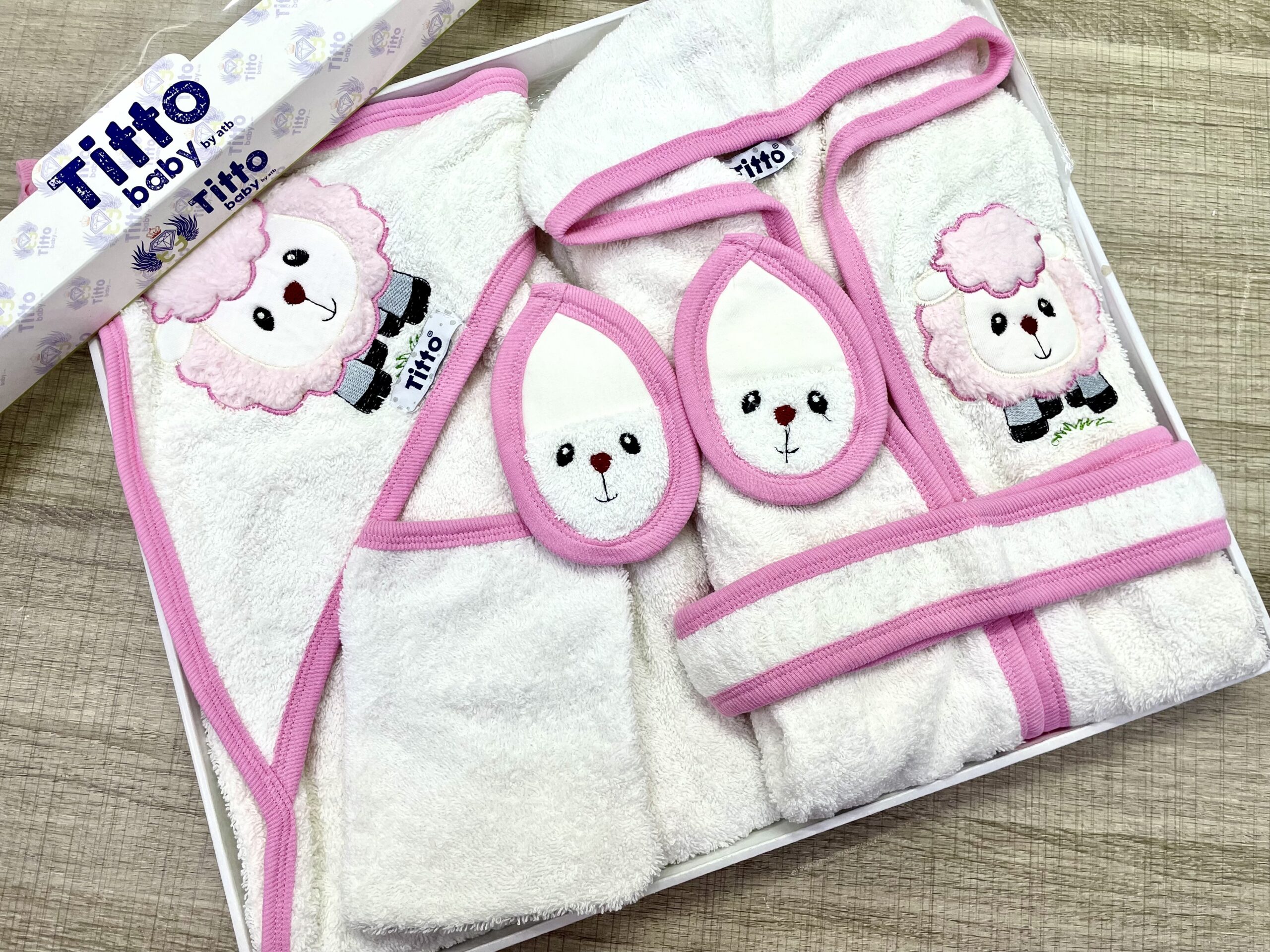 Coffret de bain TITTO - Rose