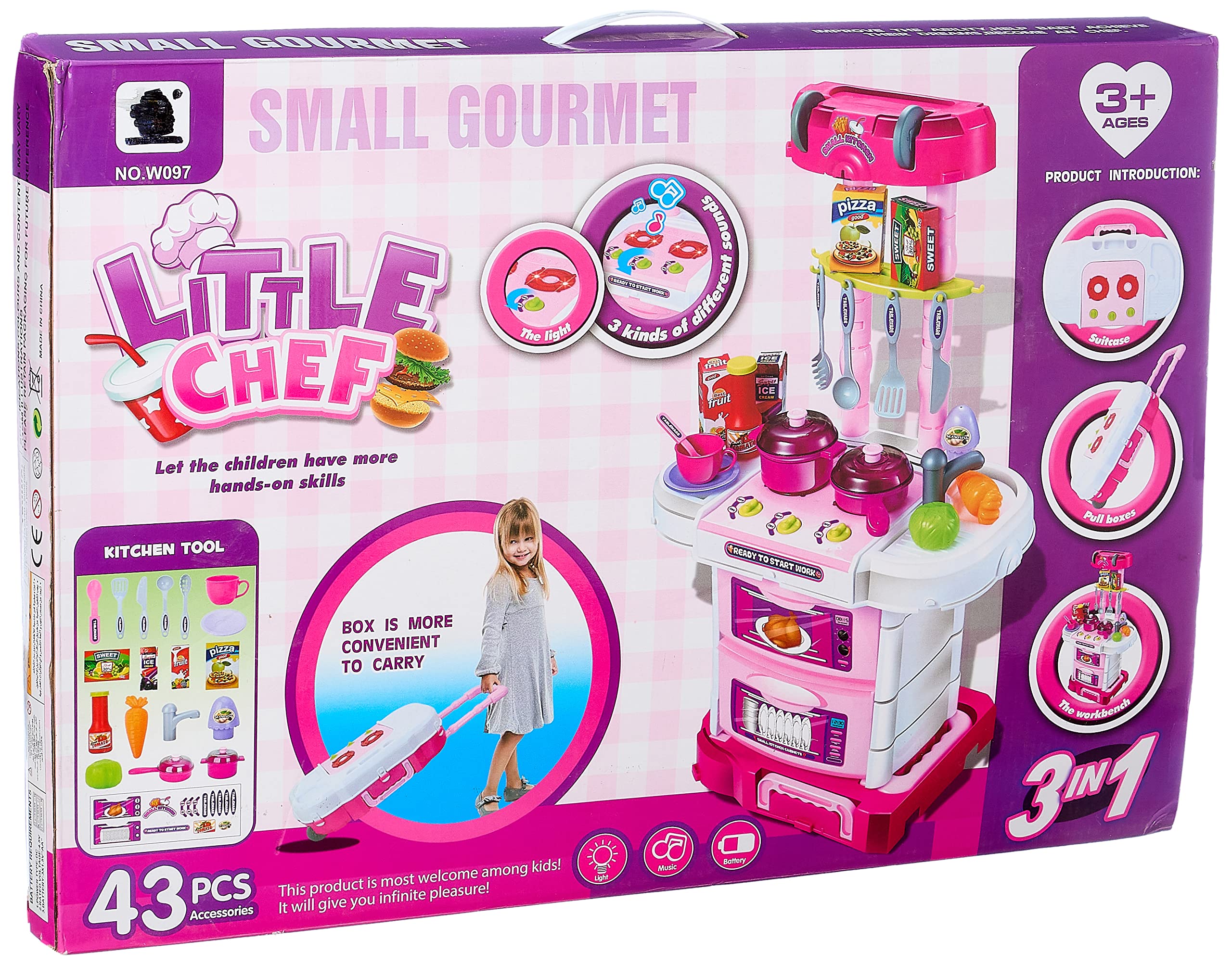 Little Chef Small 43 Pièces