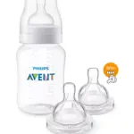 Philips Avent biberon-anti-colic-260ml-2-tetines-anti-colic-6m+