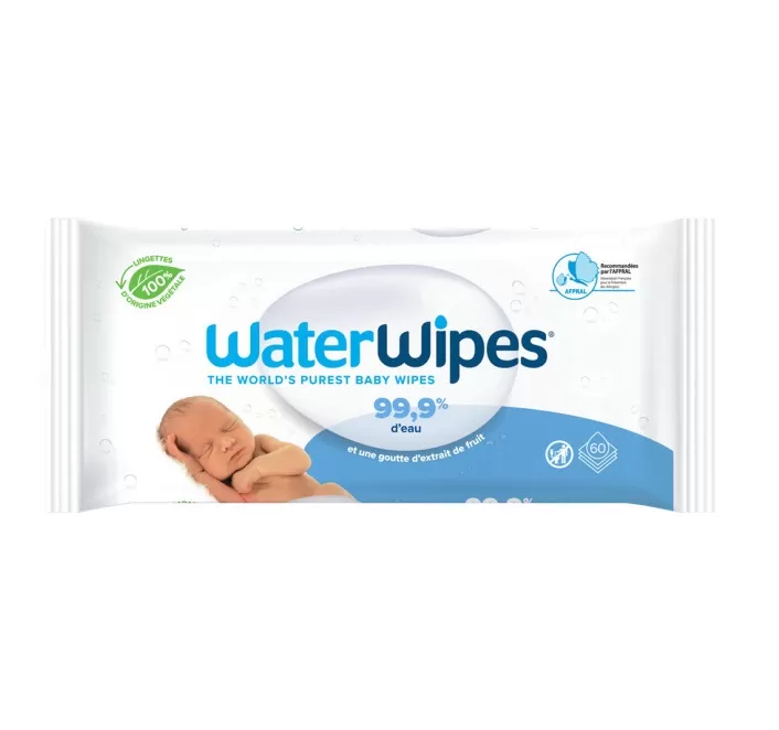 WaterWipes Lingettes à l’eau
