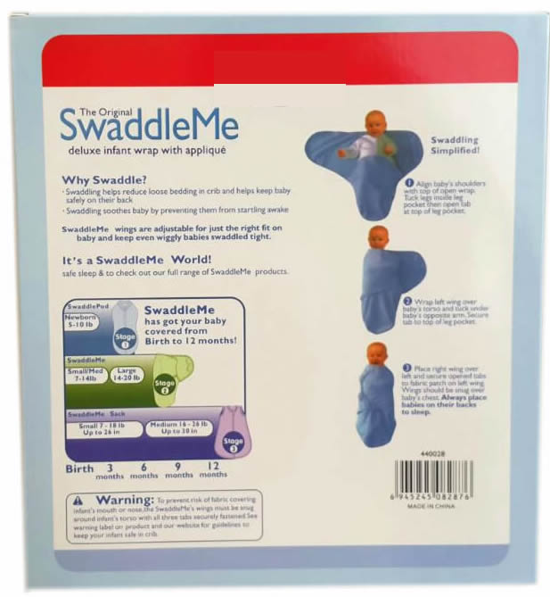 SwaddleMe Emmaillotage – mybebe – Image 2