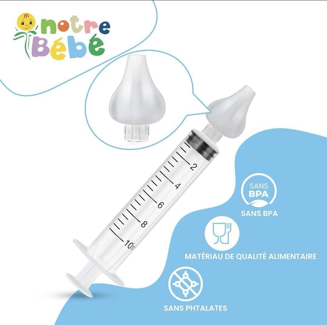 Notre Bébé Pack de 2 Seringues Nasales – Image 3
