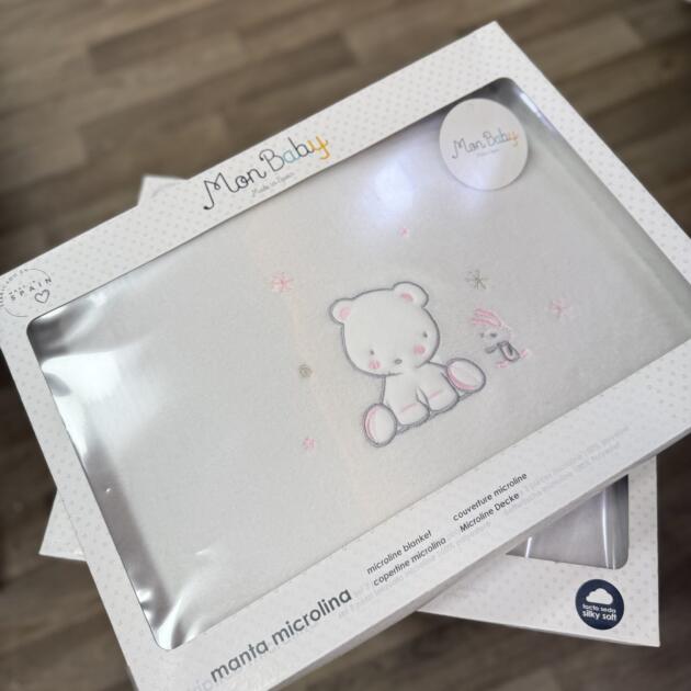 Couverture Douceur et confort pour bébé 110×160 cm – Mon Baby