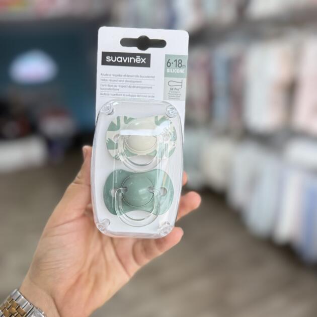 Suavinex 2 sucettes Symétriques SX Pro 6-18 mois