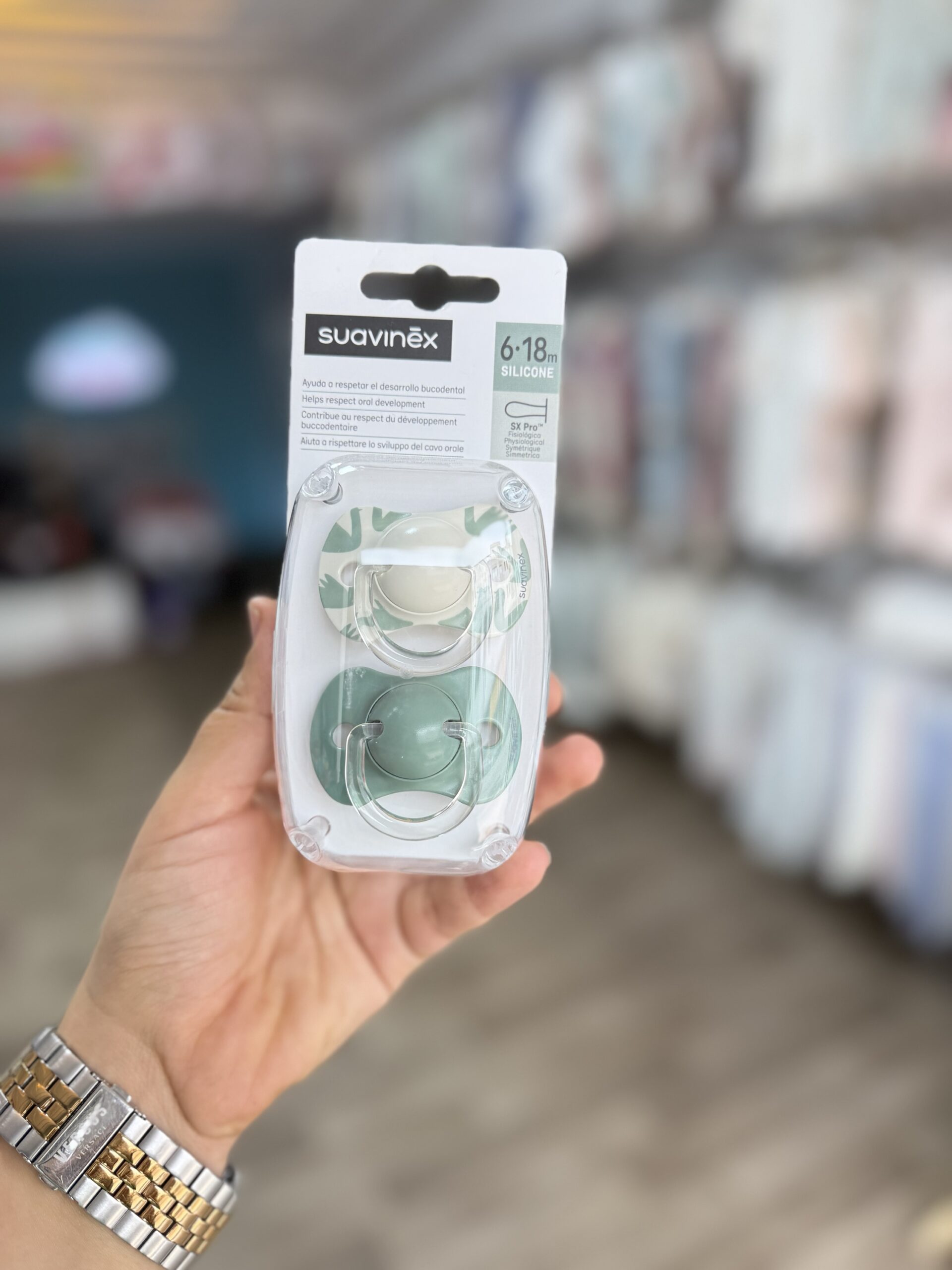 Suavinex 2 sucettes Symétriques SX Pro 6-18 mois
