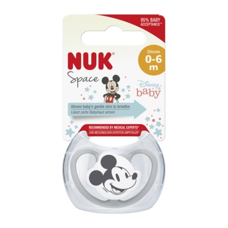 Nuk sucette space 0-6 micky