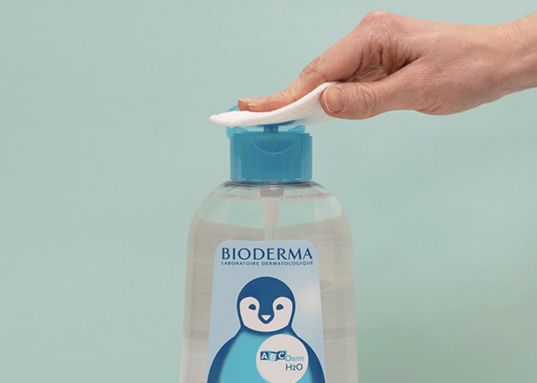 BIODERMA ABCDERM H2O 1L POMPE INVERSE – Image 3
