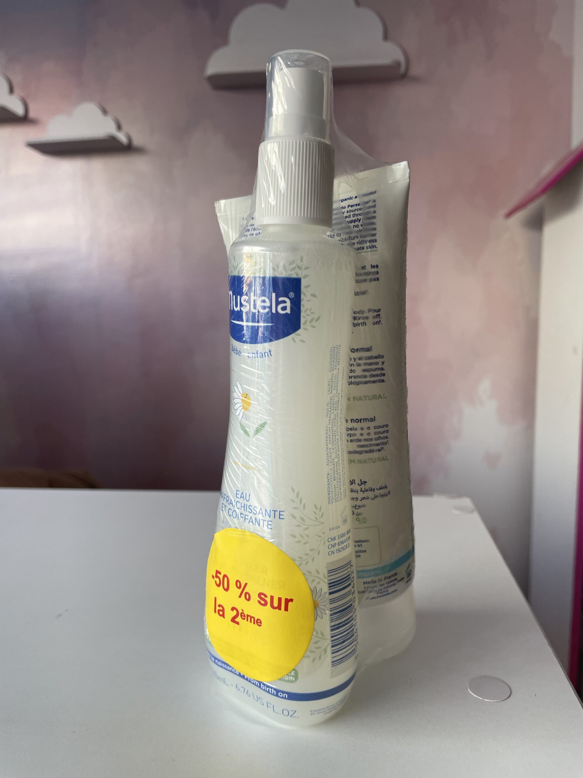 Duo Mustela eau - 50%