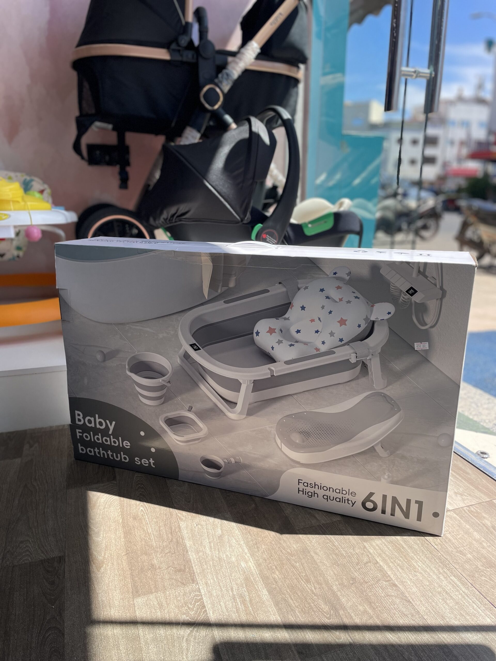 Baignoire Pliable avec Accessoires 6in1 – Image 2