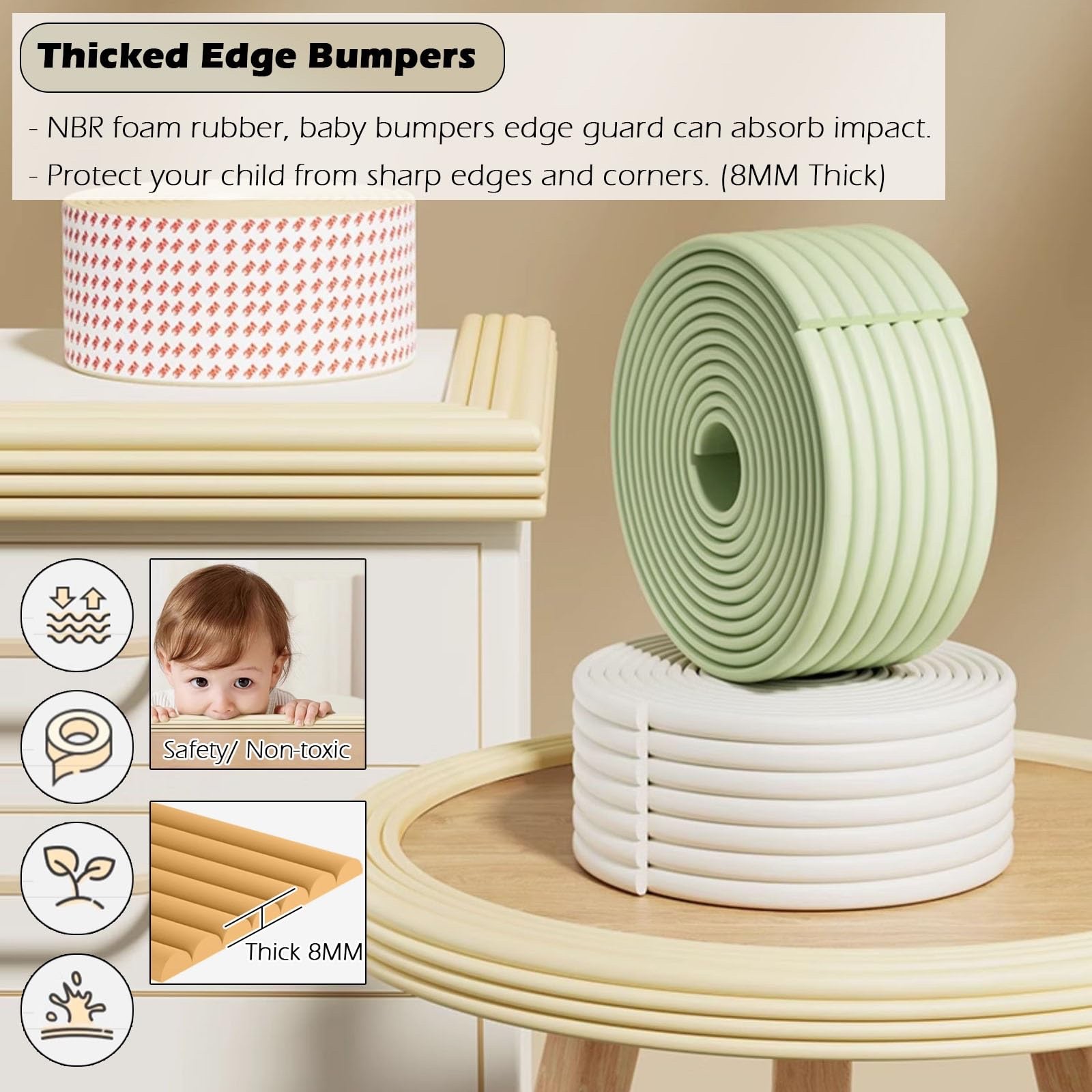 ACCESSOIRES DE SÉCURITÉ - Bande de protection en mousse 2M – Image 2