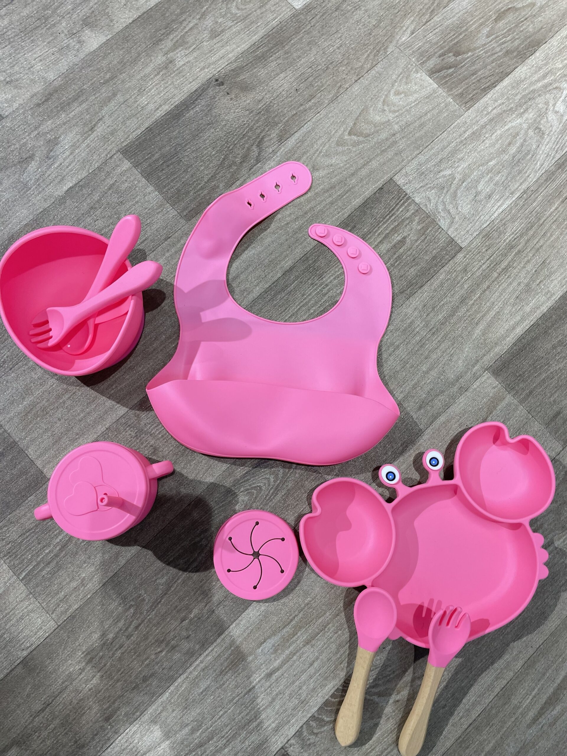 Coffrets vaisselle bébé en silicone – Image 2