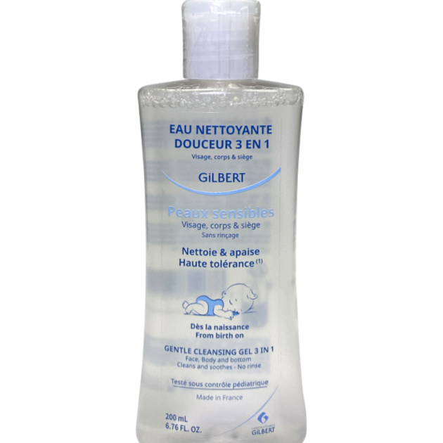 GILBERT
GILBERT EAU NETTOYANTE DOUCEUR 3EN1 200ML