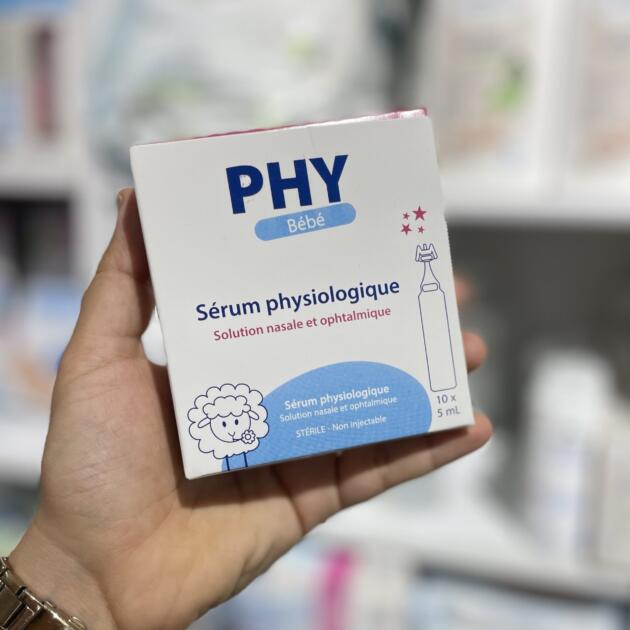 Gilbert PHY Sérum Physiologique - Boite 10x5ml