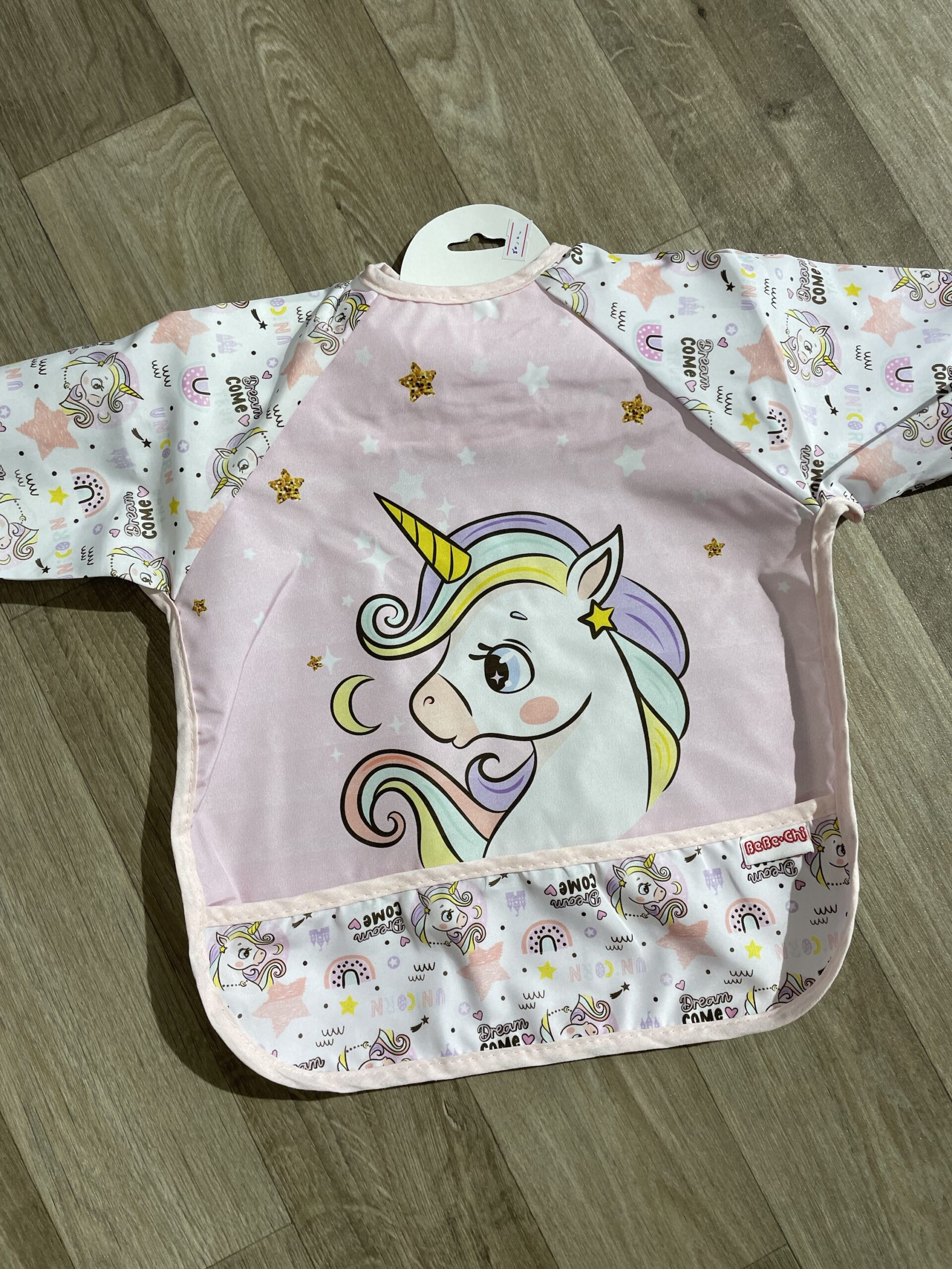 Bavoirs à manches longues , tablier d'alimentation imperméable pour bebe – Image 3
