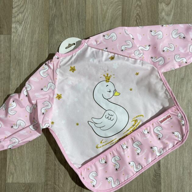 Bavoirs à manches longues , tablier d'alimentation imperméable pour bebe