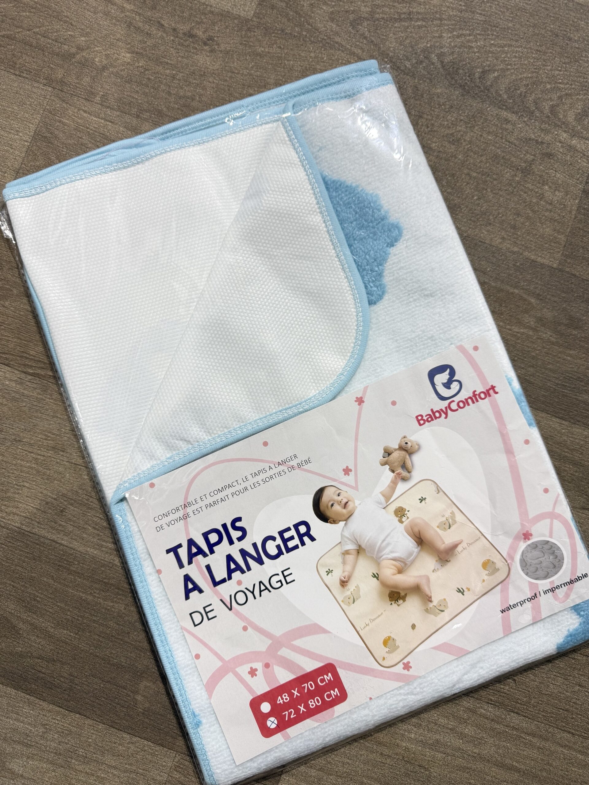 Tapis à langer de voyage 72x80 – Image 2