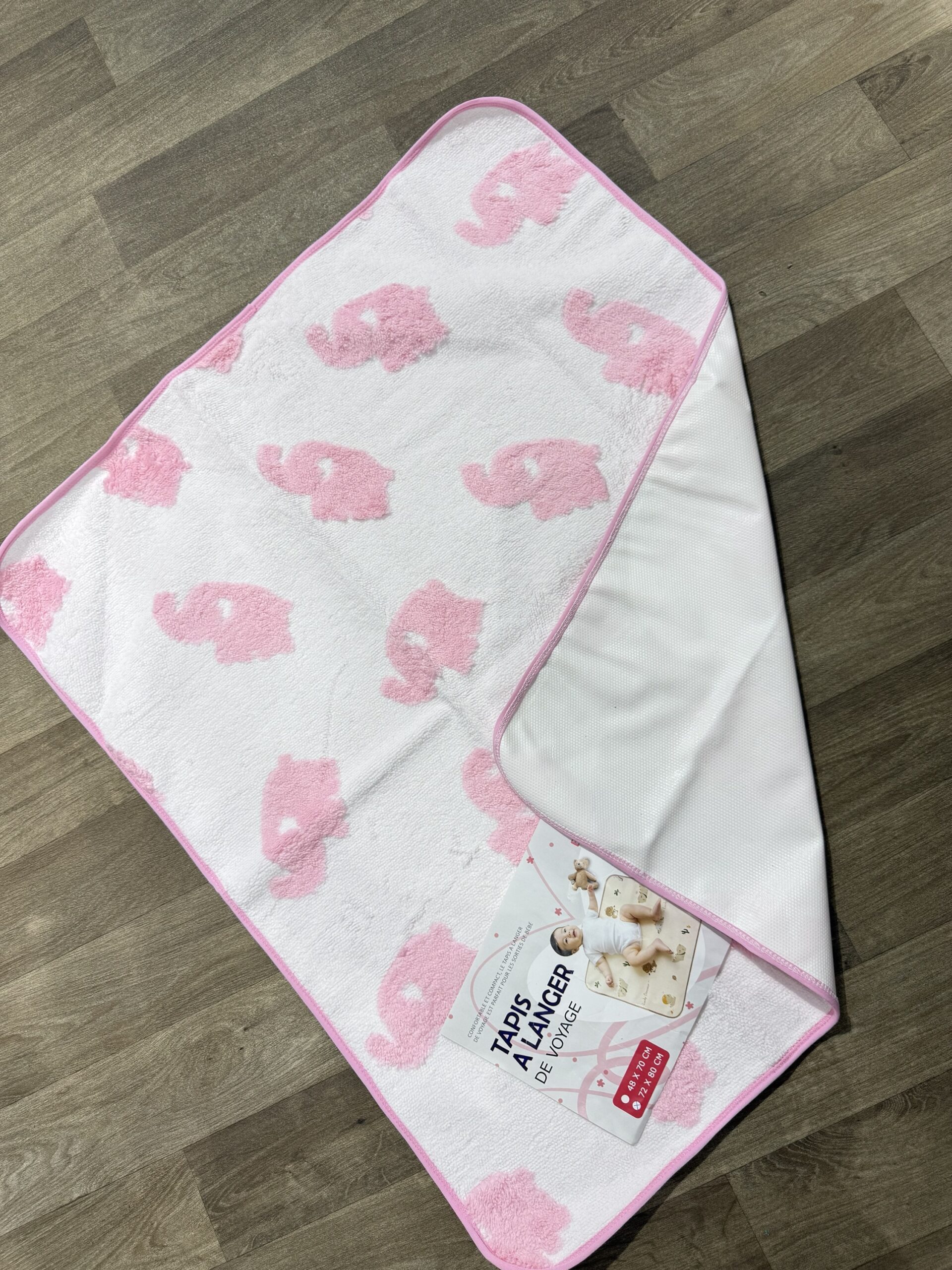 Tapis à langer de voyage 72x80