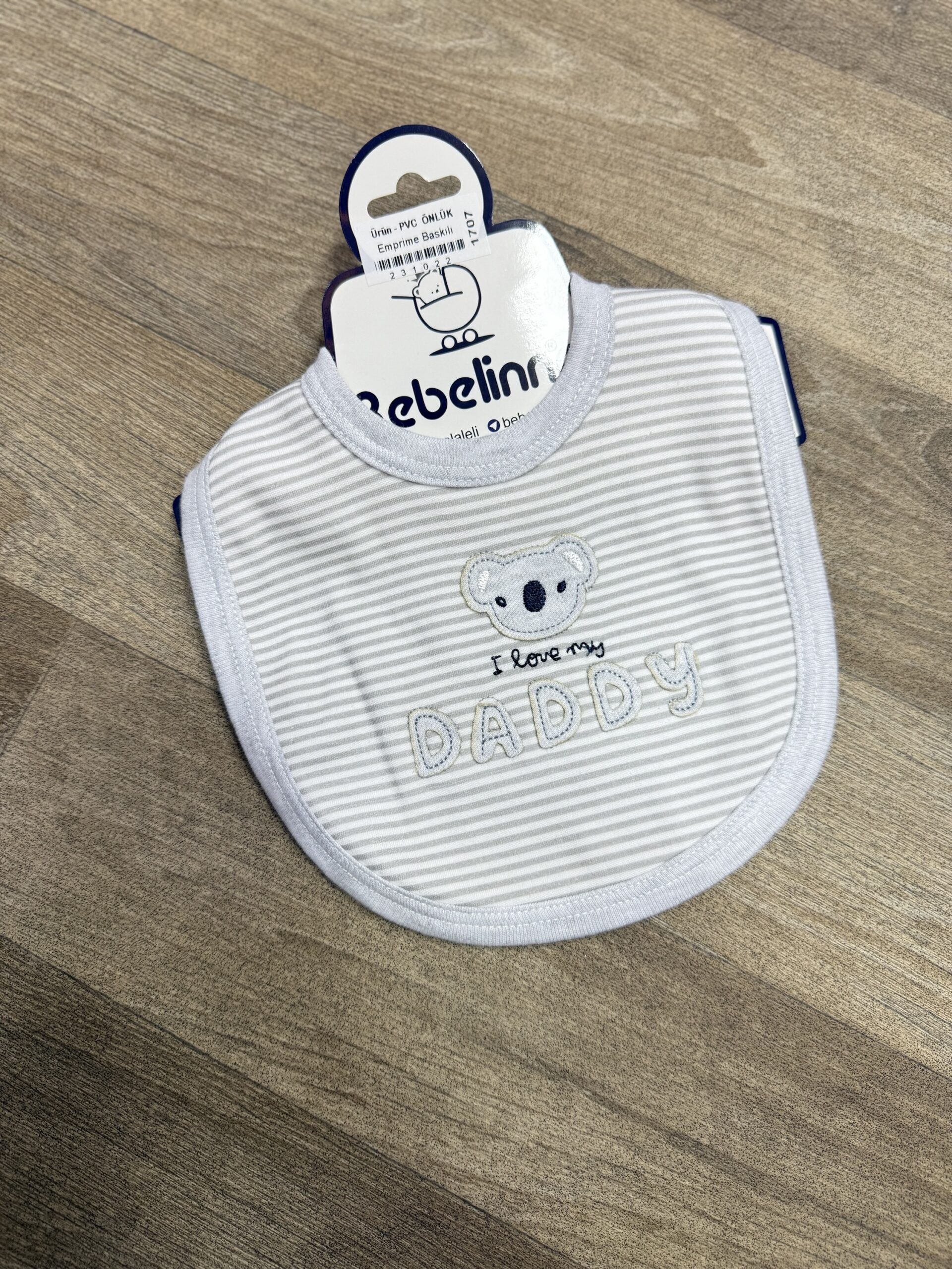 Bebelinna bavoir coton ‘’I love my Daddy ´´0m+ – Image 2