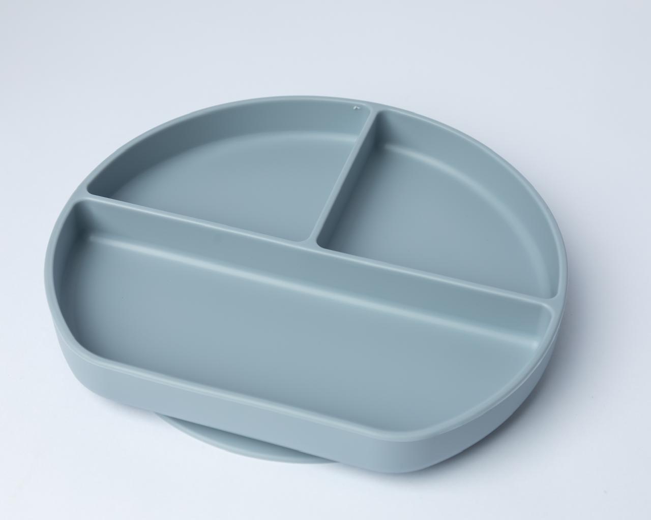 Yummy Assiette 4M+ en Silicone Multi-Compartiments avec Ventouse – Image 3