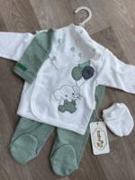 Ensemble 5pcs BABYim 0-3m