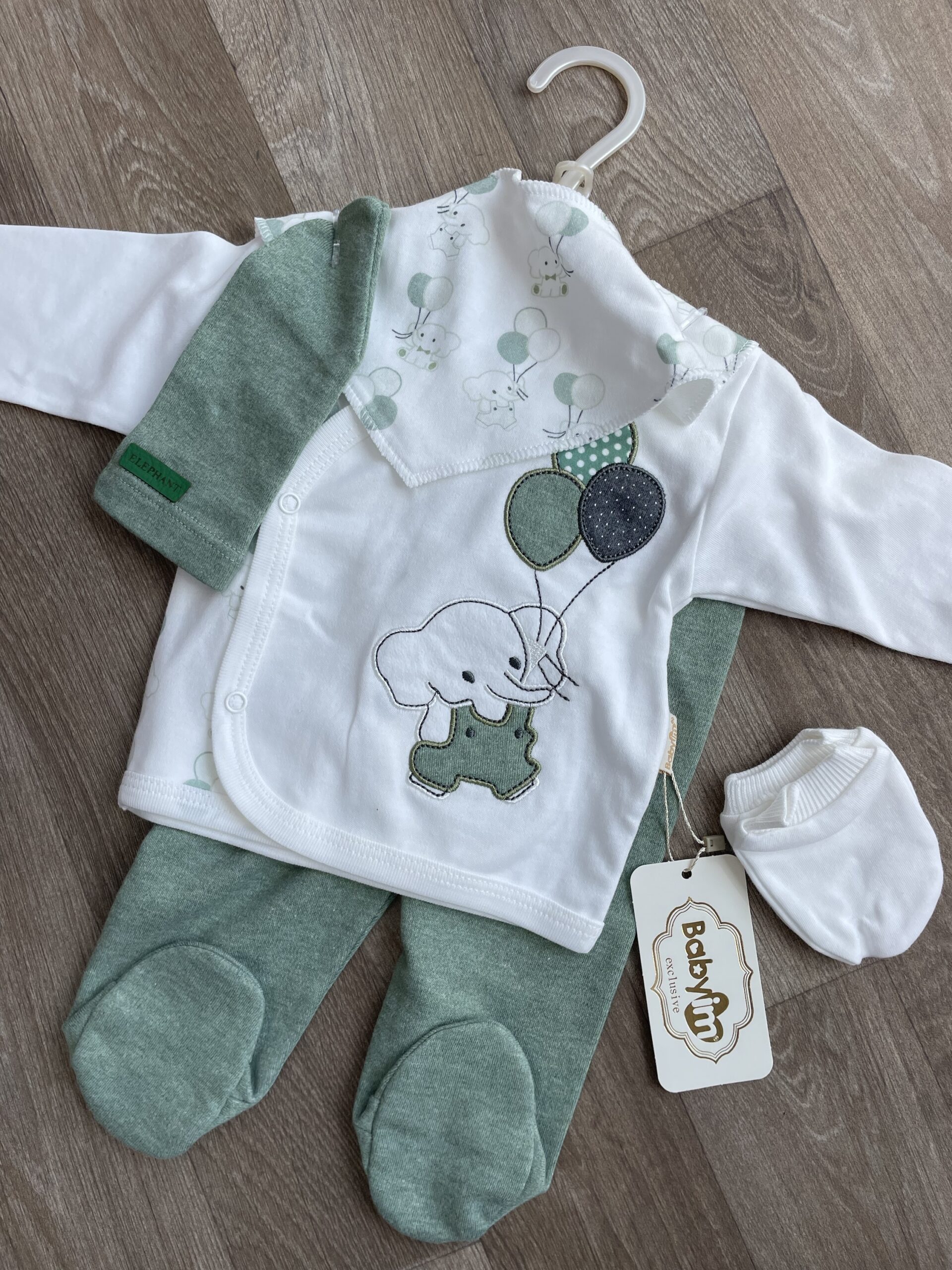 Ensemble 5pcs BABYim 0-3m