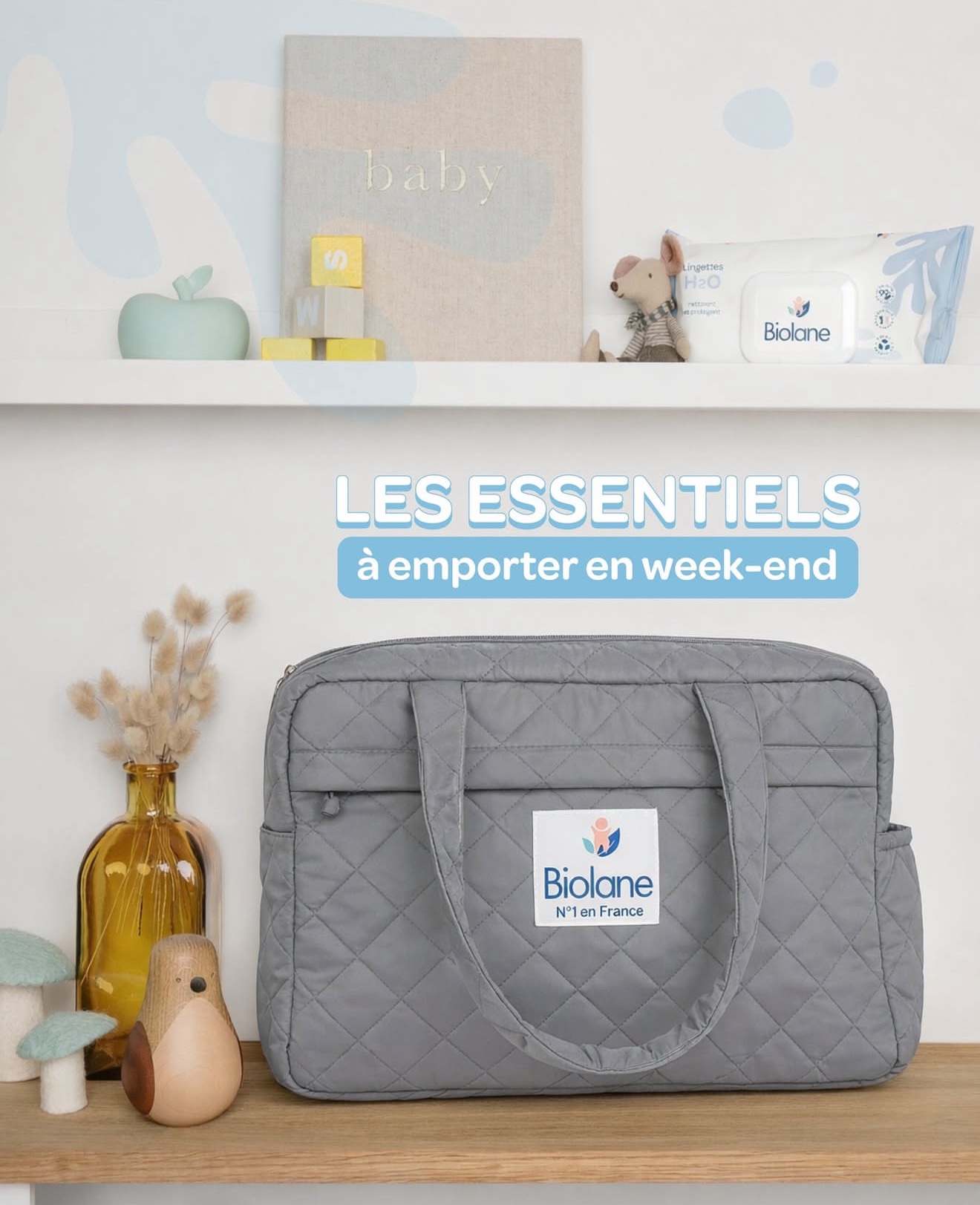 Biolane Coffret Naissance : 5 Produits de Soin et son Sac OFFERT – Image 2