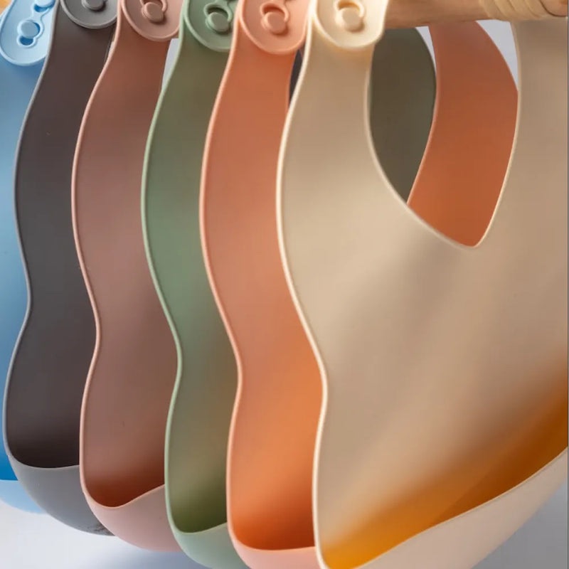 YUMMY Bavoir en Silicone avec Poche 4M+ – Image 3