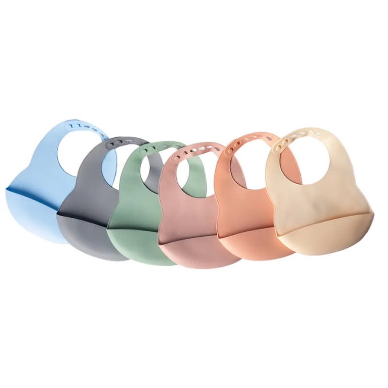 YUMMY Bavoir en Silicone avec Poche 4M+ – Image 4