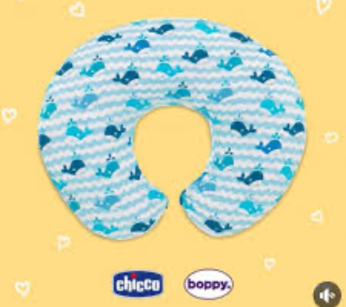 COUSSIN BOPPY BALEINES BLEUES CHICCO® 1