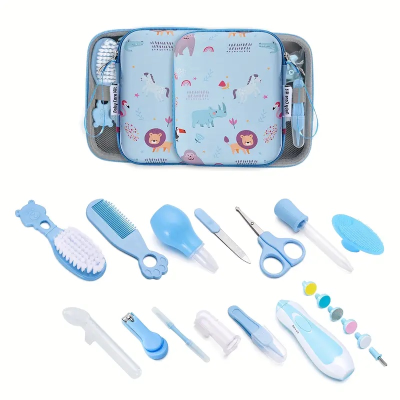 Trousse de toilette 20 pièces avec lime ongles – Image 2