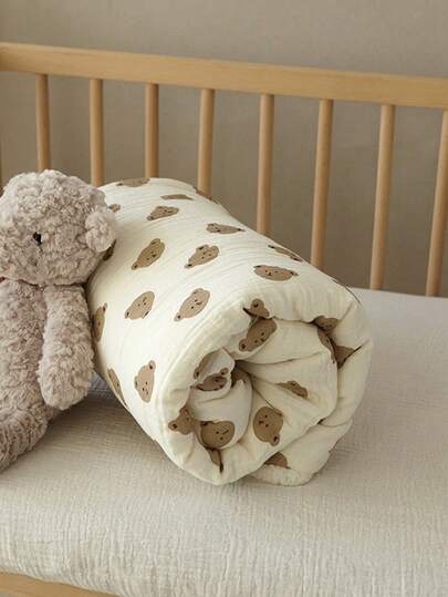 Couverture bébé motif ours 🐻 – Image 5