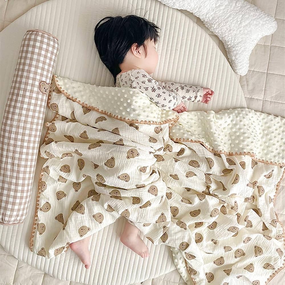 Couverture bébé motif ours 🐻 – Image 4