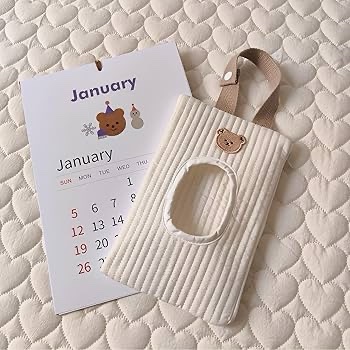 Boîte lingette de voyage motif ours 🐻